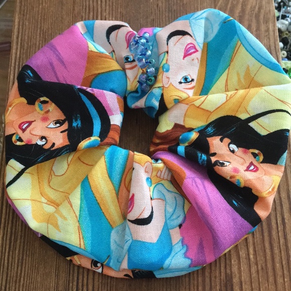 Hand Crafted Other - Girls "DISNEY PRINCESS" Scrunchy,  Handmade Item